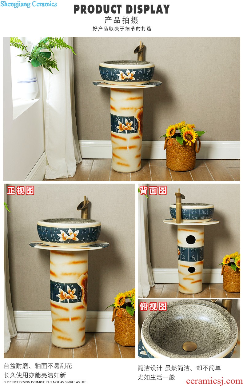 Post, qi jingdezhen ceramic urinal wall urinal kindergarten children male urinals little golden flowers and elegant