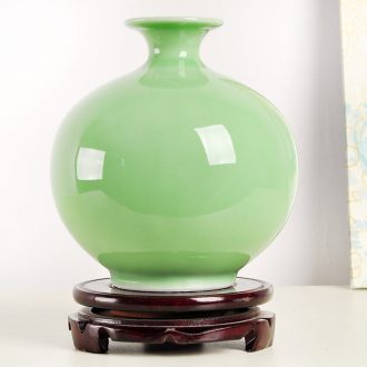 Ikea wine cabinet decoration vase furnishing articles jingdezhen sitting room of contemporary and contracted flower arranging lily creative decoration ceramics