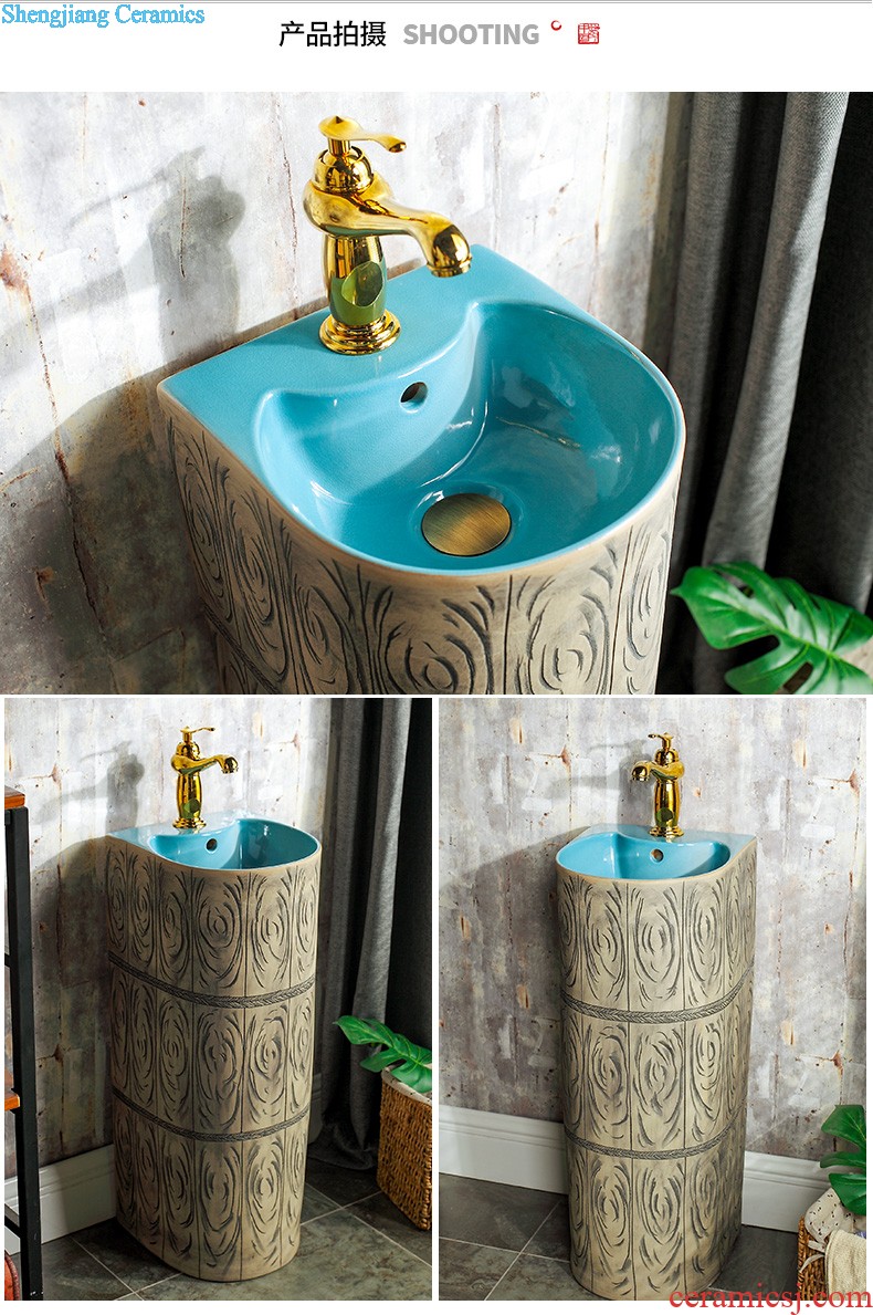 Small basin of wash one vertical integrated basin ceramic column type washs a face basin bathroom column column vertical floor type