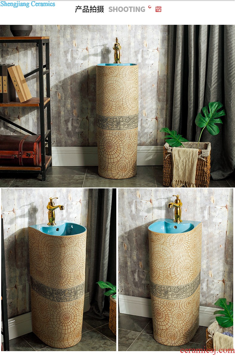 Small basin of wash one vertical integrated basin ceramic column type washs a face basin bathroom column column vertical floor type