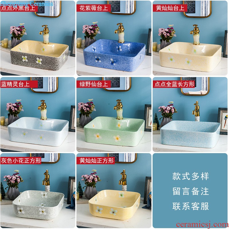 Ceramic lavatory American contracted the stage basin basin oval restoring ancient ways is China art basin sink household