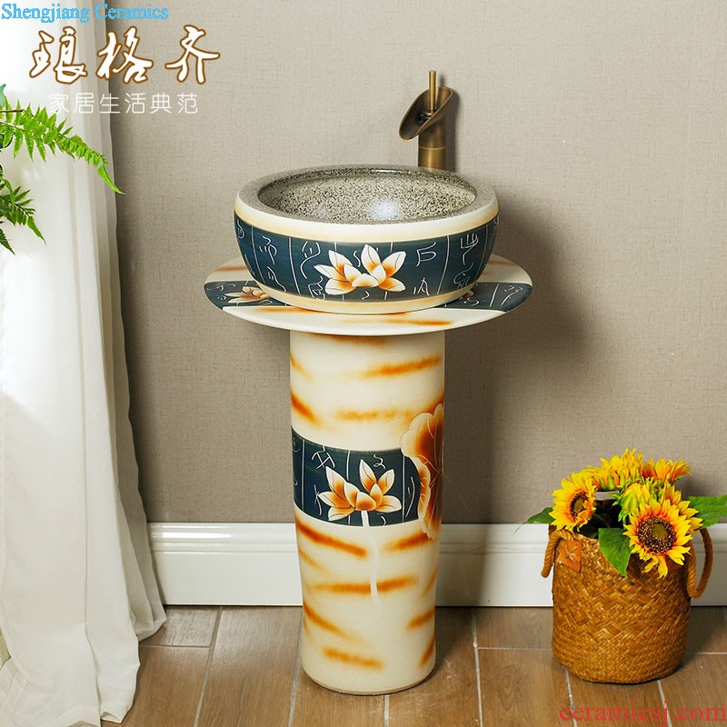 Post, qi jingdezhen ceramic urinal wall urinal kindergarten children male urinals little golden flowers and elegant