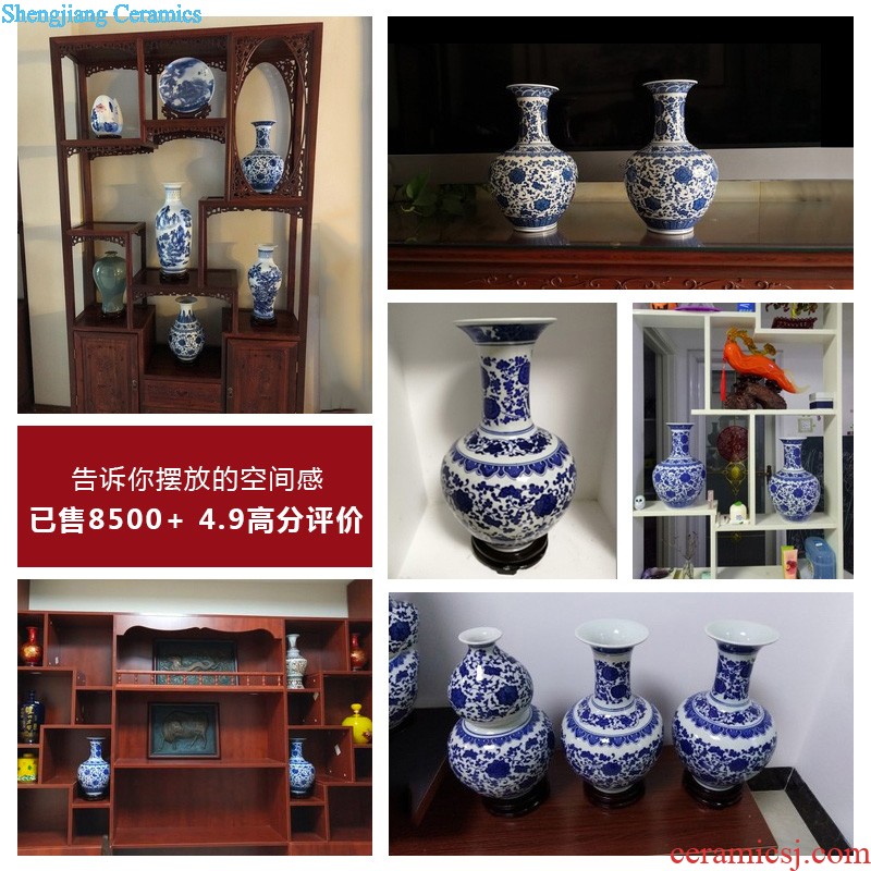 Creative jingdezhen ceramics vase furnishing articles hand-painted thin foetus ikea household act the role ofing is tasted sitting room adornment ark furnishing articles