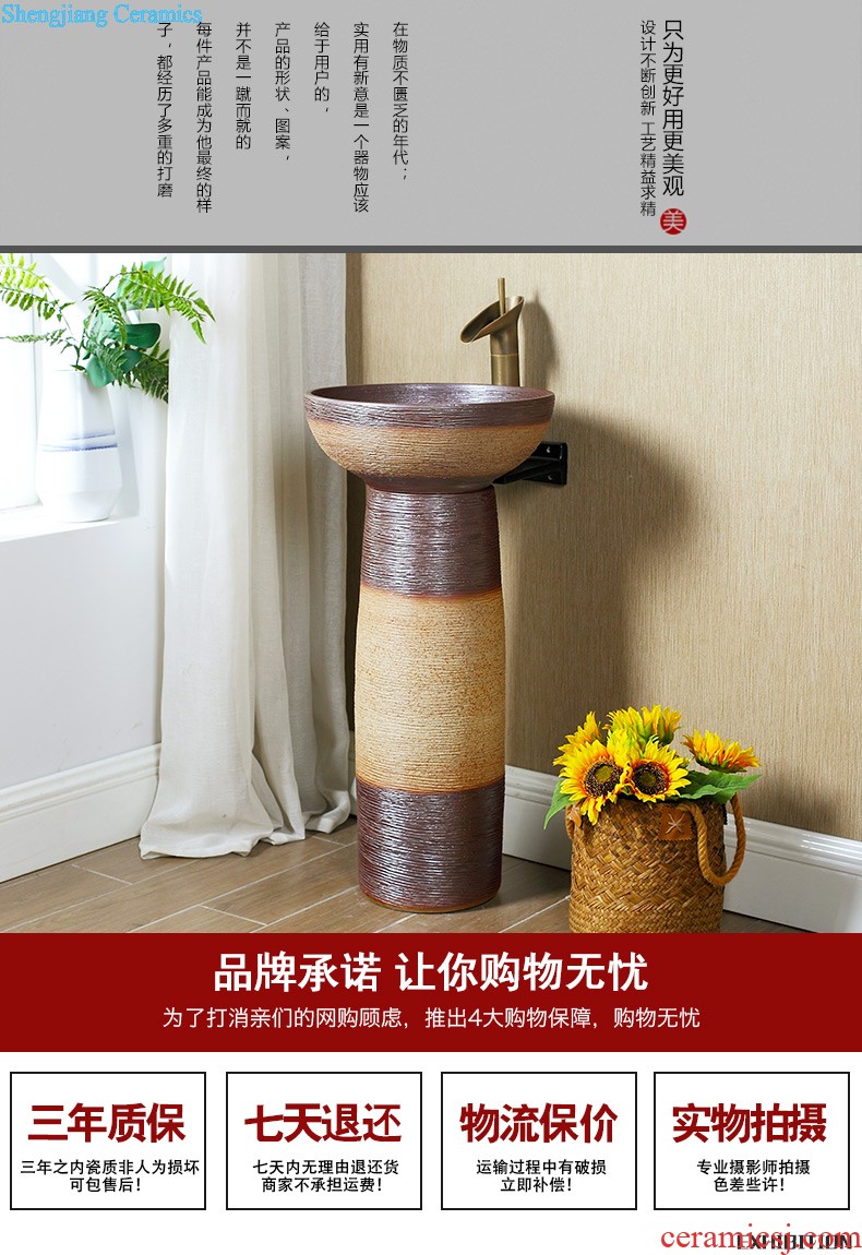 M ceramic pillar lavabo one balcony column type lavatory floor toilet basin sink