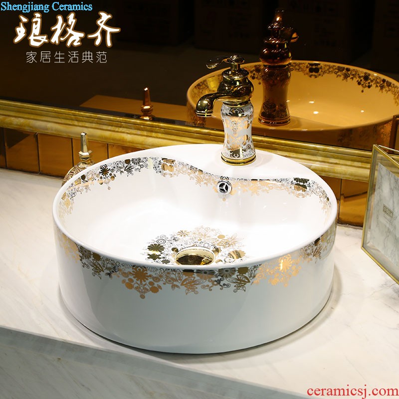 Koh larn qi ceramic art to the stage basin of Chinese style originality the sink basin bathroom sinks restoring ancient ways