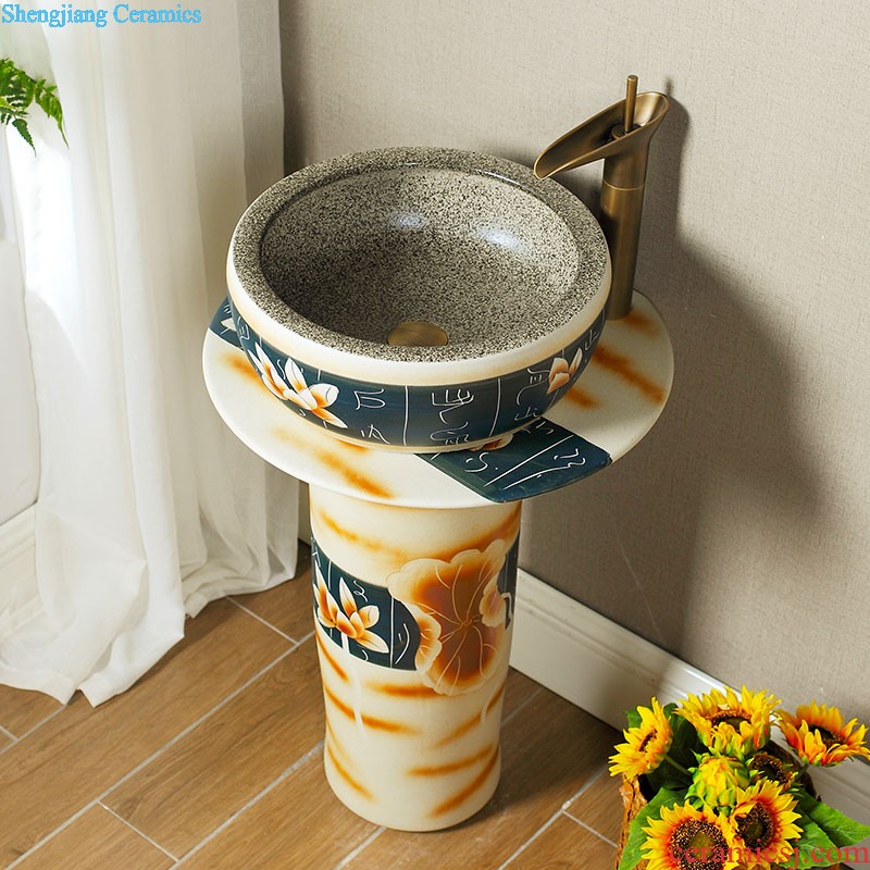 Post, qi jingdezhen ceramic urinal wall urinal kindergarten children male urinals little golden flowers and elegant