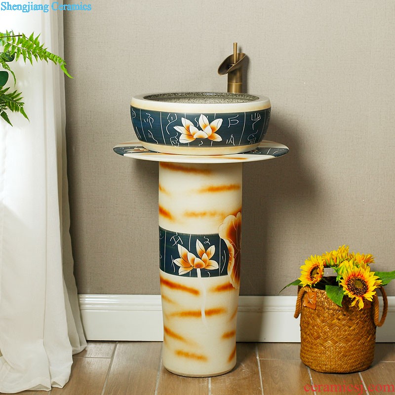 Post, qi jingdezhen ceramic urinal wall urinal kindergarten children male urinals little golden flowers and elegant