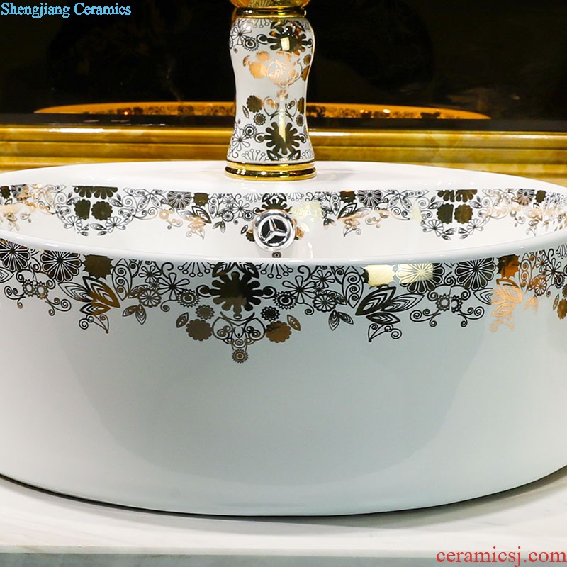 Koh larn qi ceramic art to the stage basin of Chinese style originality the sink basin bathroom sinks restoring ancient ways