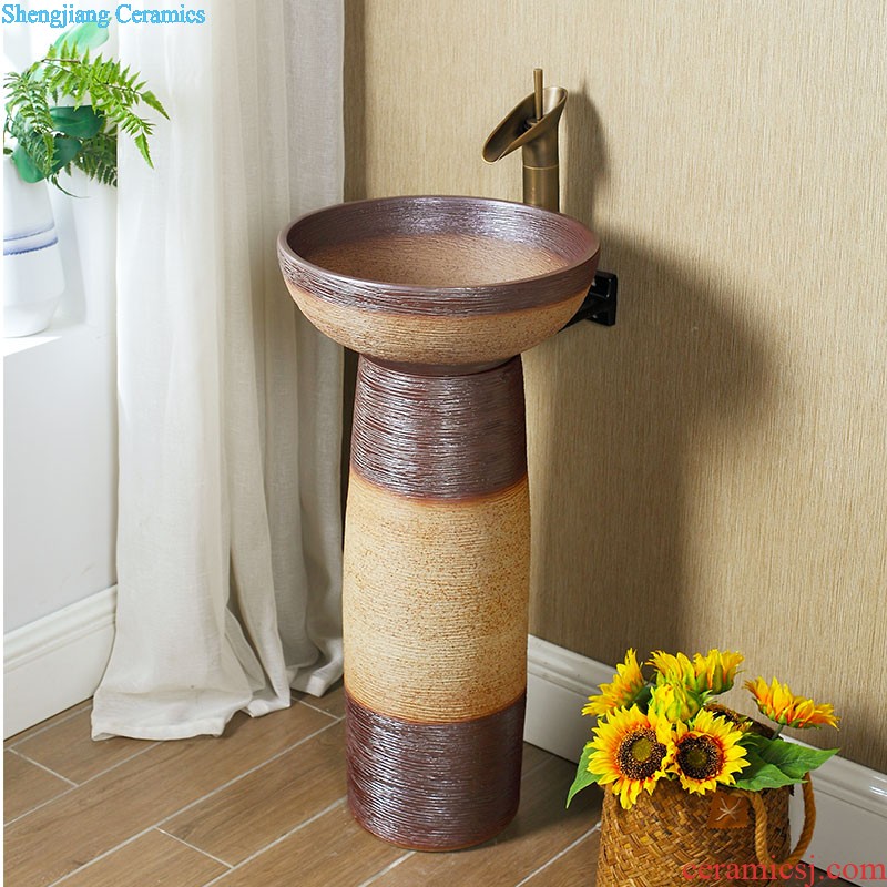 M ceramic pillar lavabo one balcony column type lavatory floor toilet basin sink