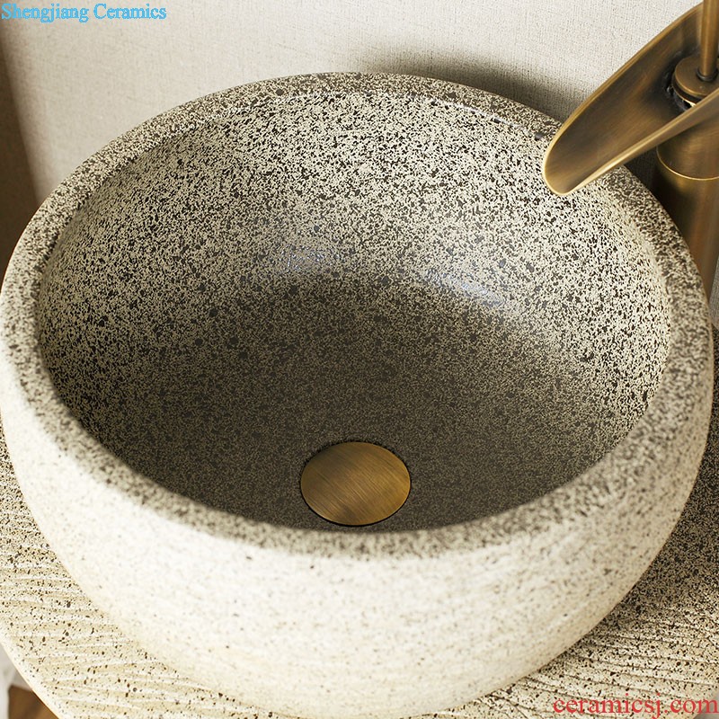 Post, vertical basin of wash one's toilet one pillar basin ceramic column type lavatory floor balcony