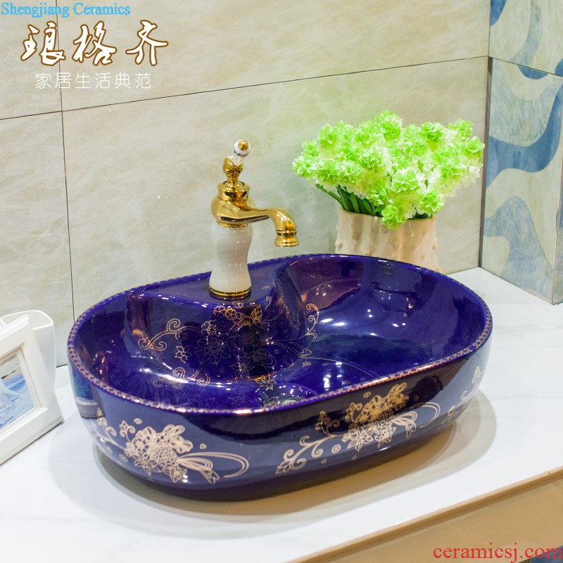 Koh larn, qi increase stage basin ceramic toilet lavabo that defend bath lavatory art flower season the blue oval