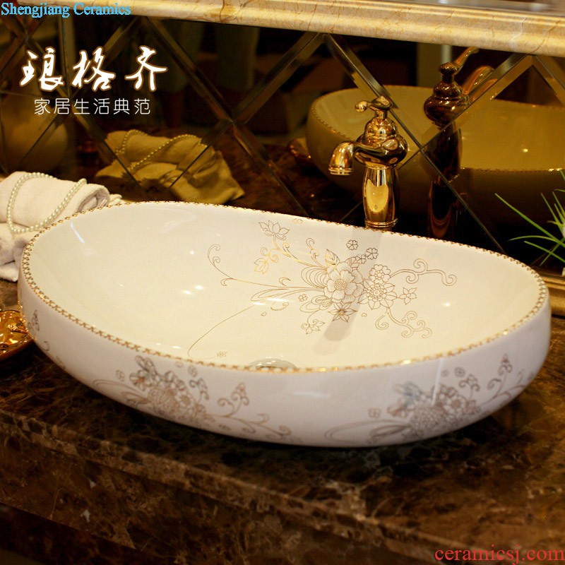 Koh larn, qi ceramic art basin mop mop pool ChiFangYuan one-piece mop pool size 35 cm style