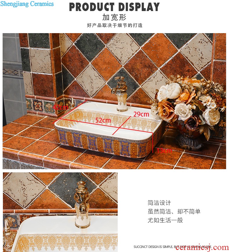 Lavabo ceramic column toilet bowl washing pool balcony sink lavatory toilet pillar landing