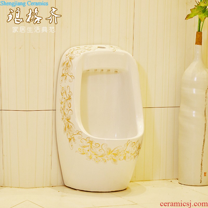 Post, qi sanitary ware jingdezhen ceramic urinal wall urinal kindergarten children male urinals sun tree