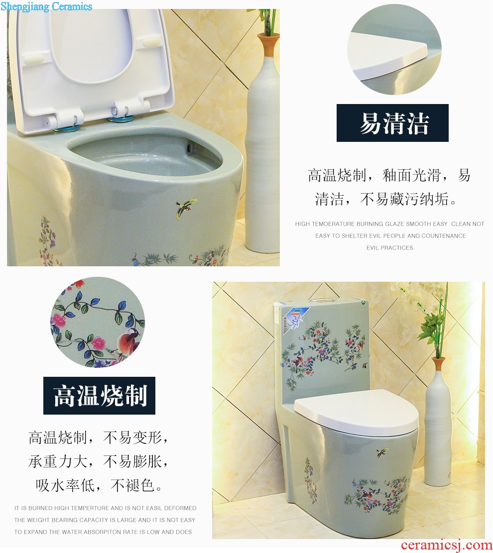 Koh larn, qi ceramic art basin mop mop pool ChiFangYuan one-piece mop pool diameter 40 cm clubs