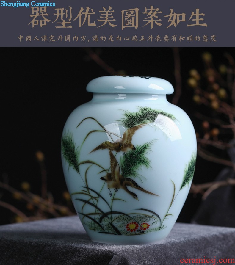 Wine accessories furnishing articles of jingdezhen ceramic crafts creative furnishing articles of contemporary sitting room household act the role ofing is tasted