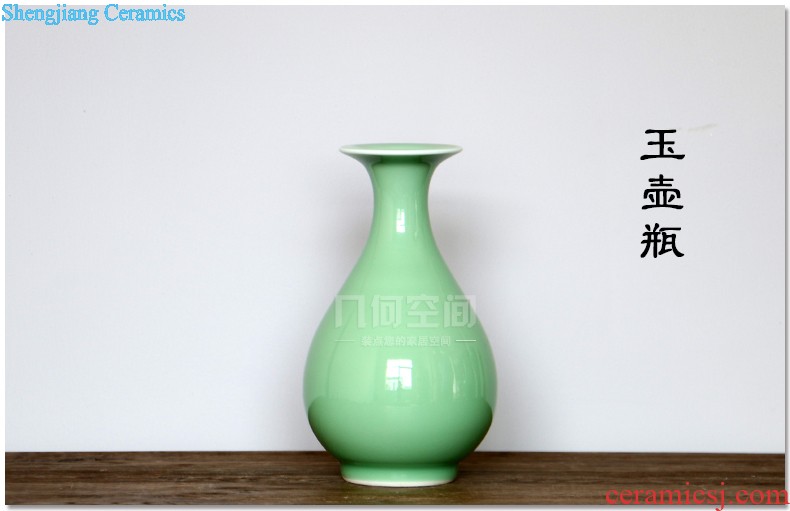 Jingdezhen ceramics household receive storage tank handmade silver Atlantic elegance general tank