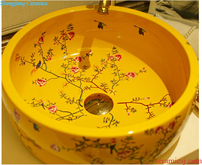 Siphon jet conjoined implement water-saving mute high-grade toilet sit urinal ceramics gold toilet blue star