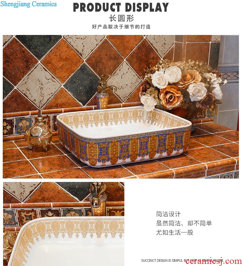 Lavabo ceramic column toilet bowl washing pool balcony sink lavatory toilet pillar landing