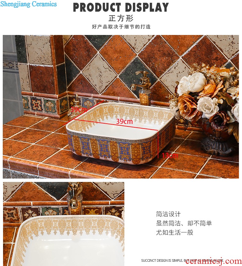 Lavabo ceramic column toilet bowl washing pool balcony sink lavatory toilet pillar landing