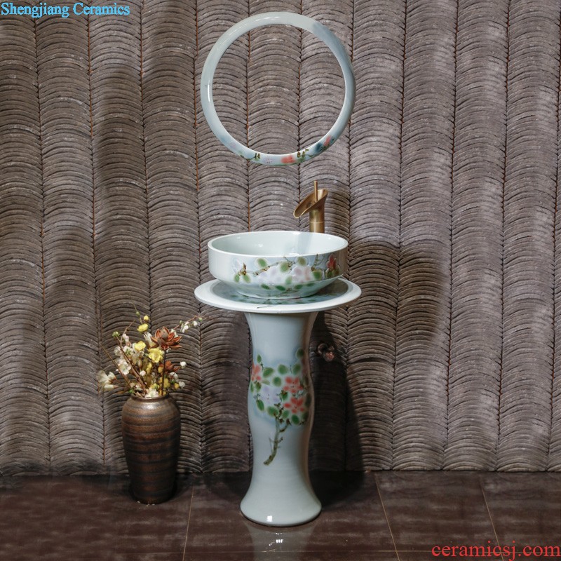 Small basin of wash one vertical integrated basin ceramic column type washs a face basin bathroom column column vertical floor type