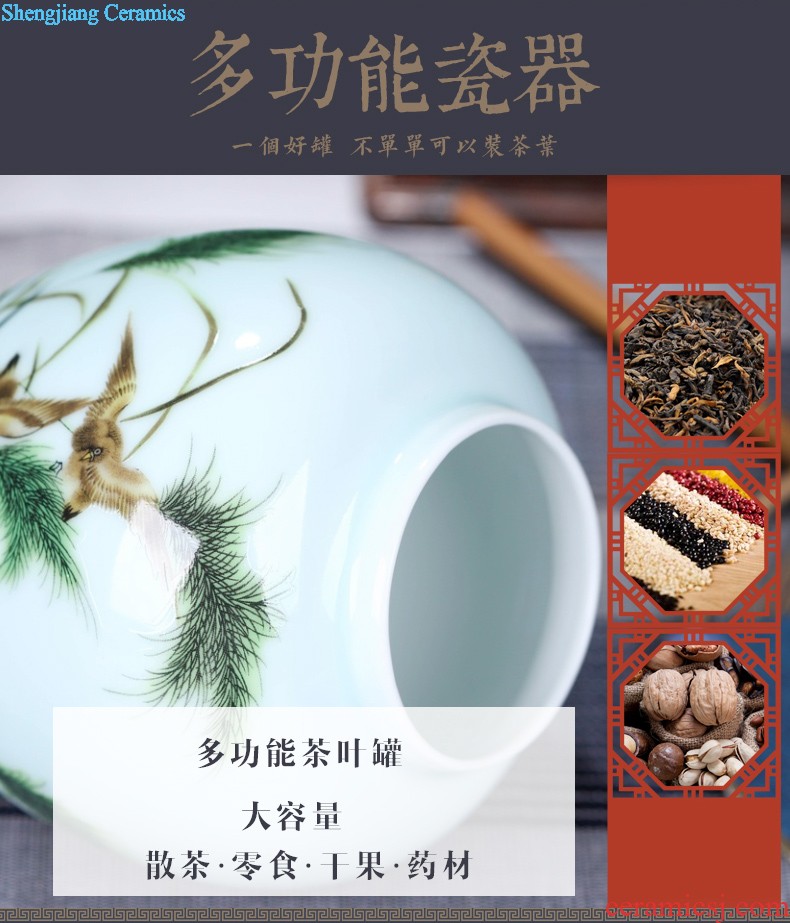 Wine accessories furnishing articles of jingdezhen ceramic crafts creative furnishing articles of contemporary sitting room household act the role ofing is tasted