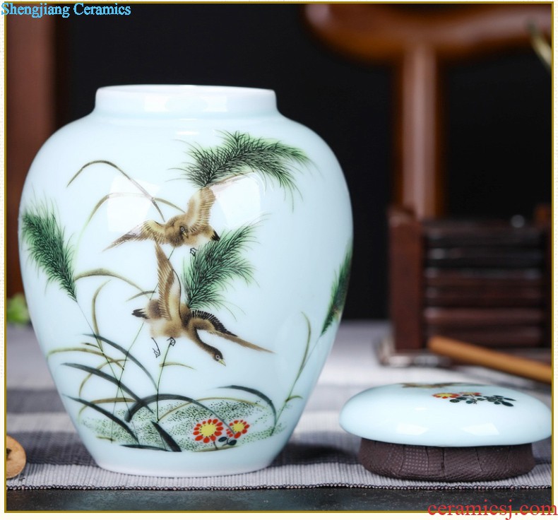 Wine accessories furnishing articles of jingdezhen ceramic crafts creative furnishing articles of contemporary sitting room household act the role ofing is tasted