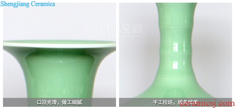 Jingdezhen ceramics household receive storage tank handmade silver Atlantic elegance general tank