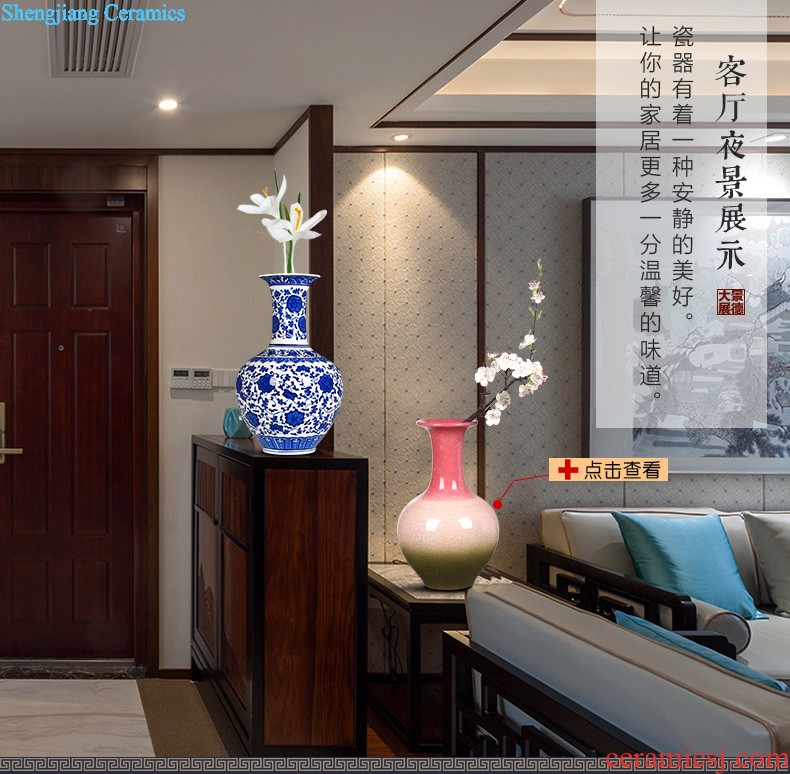 Creative jingdezhen ceramics vase furnishing articles hand-painted thin foetus ikea household act the role ofing is tasted sitting room adornment ark furnishing articles