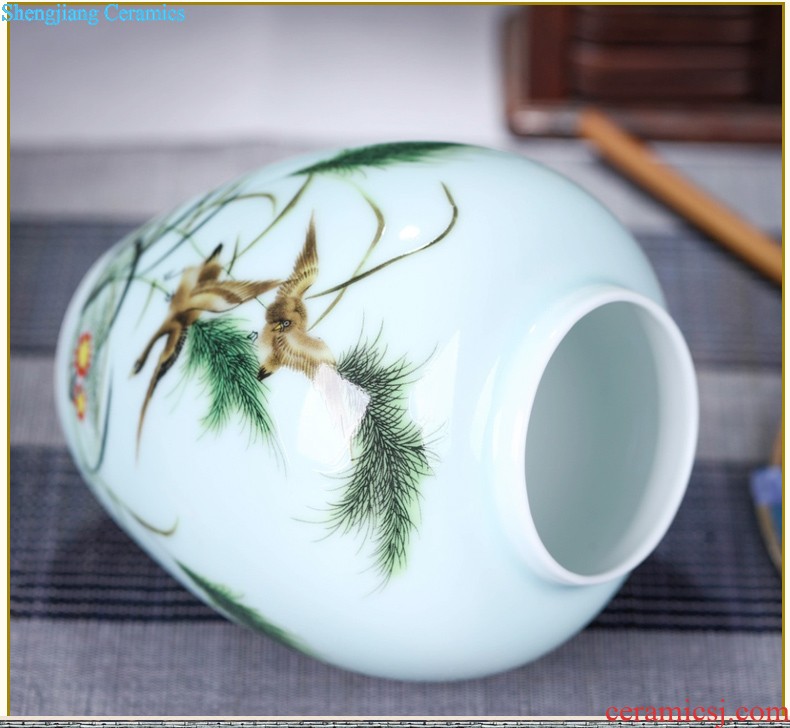 Wine accessories furnishing articles of jingdezhen ceramic crafts creative furnishing articles of contemporary sitting room household act the role ofing is tasted