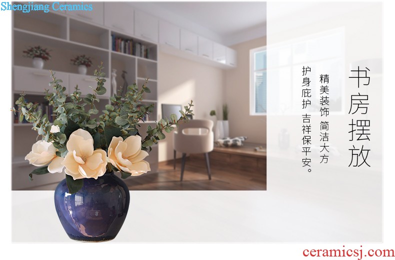 Jingdezhen of large vase The sitting room porch place Chinese kiln flower flower implement hotel ceramic decoration