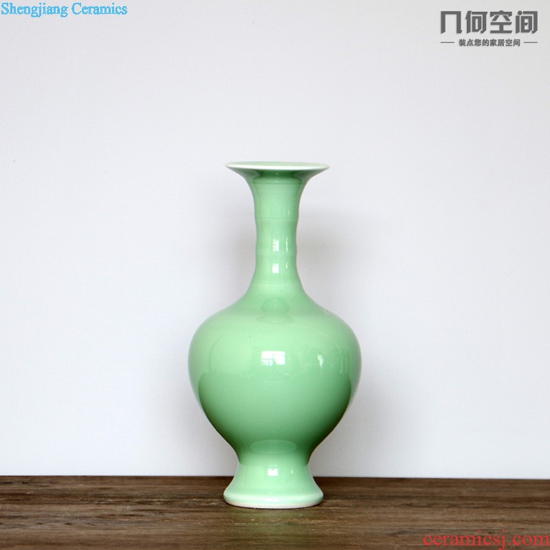 Jingdezhen ceramics household receive storage tank handmade silver Atlantic elegance general tank