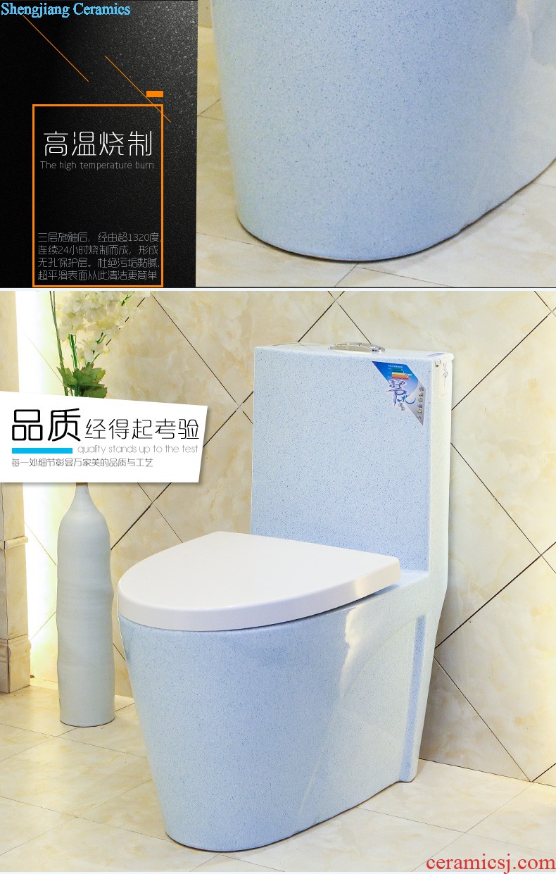 Toilet sanitary toilets siphon type household implement water-saving odor-proof slow down ceramic toilet