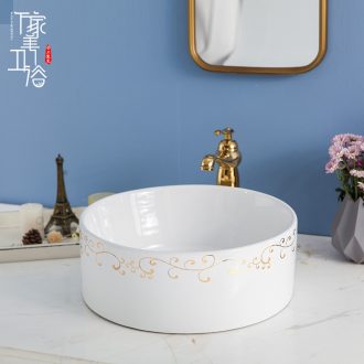 The stage basin sink lavatory ceramic european-style bathroom art basin of the basin that wash a face