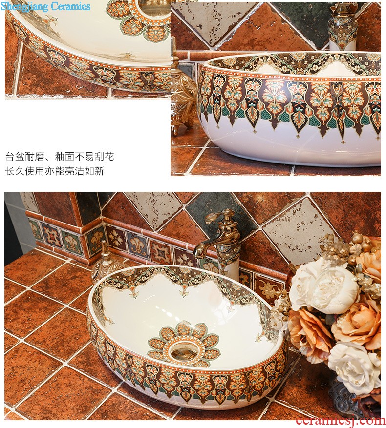 Lavabo ceramic column toilet bowl washing pool balcony sink lavatory toilet pillar landing