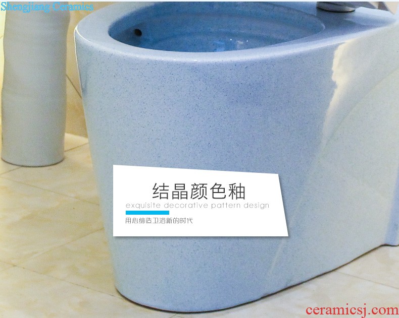 Toilet sanitary toilets siphon type household implement water-saving odor-proof slow down ceramic toilet