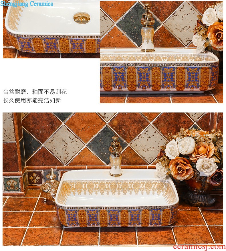 Lavabo ceramic column toilet bowl washing pool balcony sink lavatory toilet pillar landing