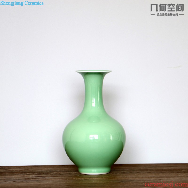 Jingdezhen ceramics household receive storage tank handmade silver Atlantic elegance general tank