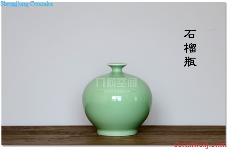 Jingdezhen ceramics household receive storage tank handmade silver Atlantic elegance general tank