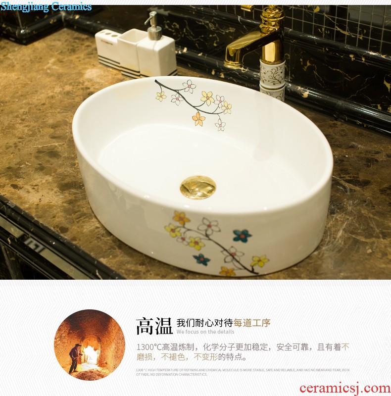 M beauty increase stage basin ceramic toilet lavabo that defend bath lavatory basin Lotus in TY721