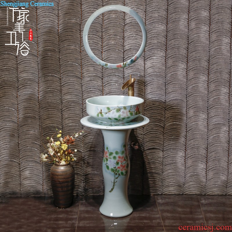 Small basin of wash one vertical integrated basin ceramic column type washs a face basin bathroom column column vertical floor type