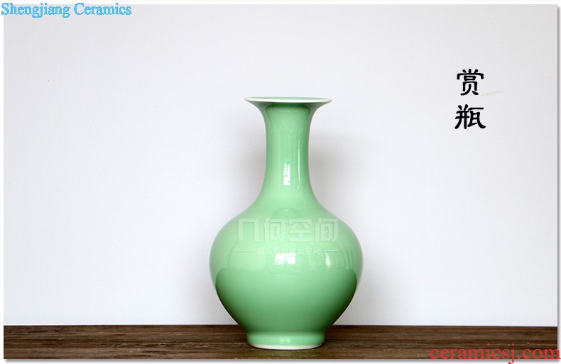 Jingdezhen ceramics household receive storage tank handmade silver Atlantic elegance general tank