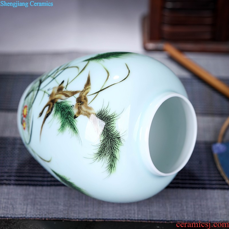 Wine accessories furnishing articles of jingdezhen ceramic crafts creative furnishing articles of contemporary sitting room household act the role ofing is tasted