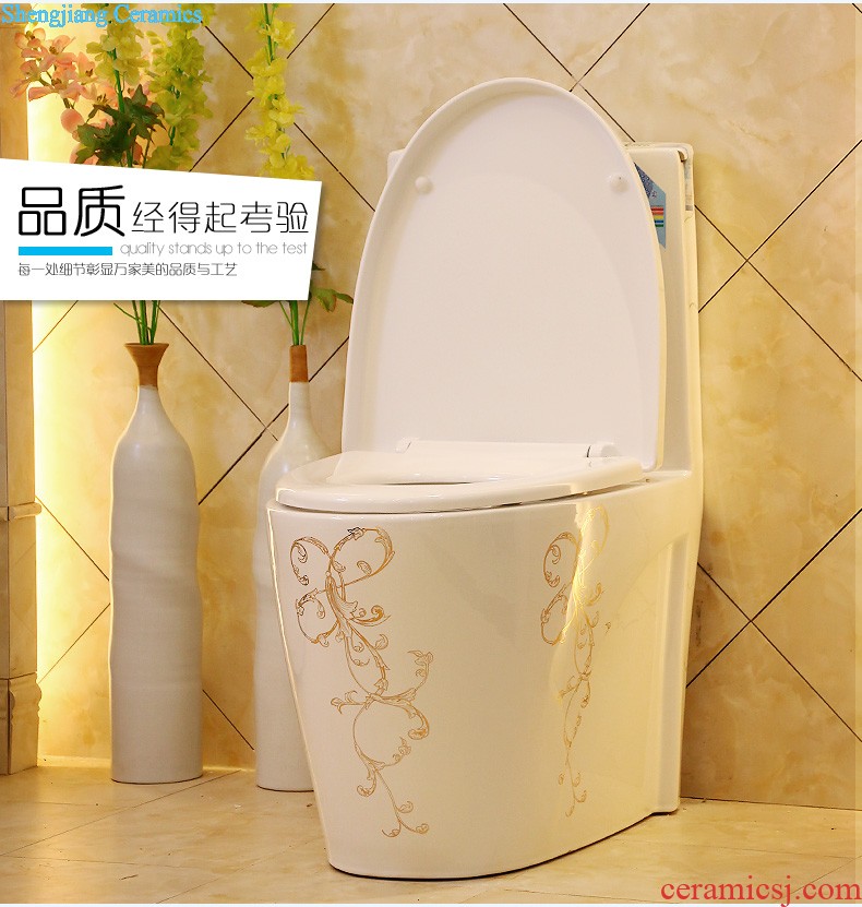 Basin of wash one one small ceramic column type washs a face basin bathroom column column vertical floor type household