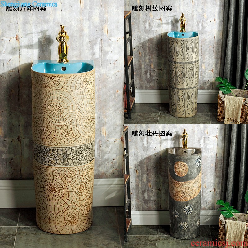 Small basin of wash one vertical integrated basin ceramic column type washs a face basin bathroom column column vertical floor type