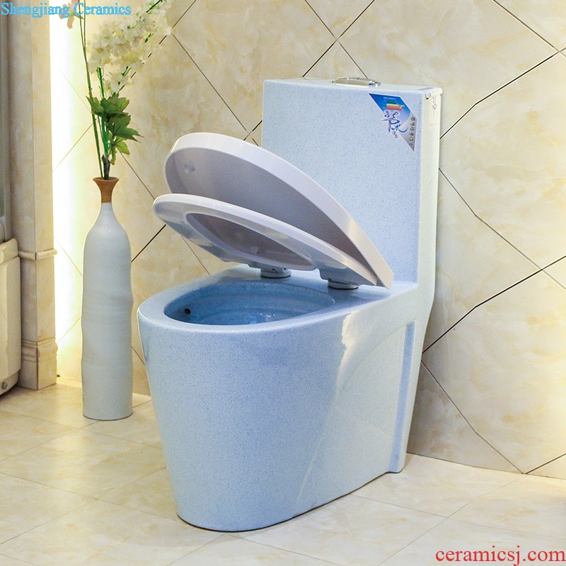 Toilet sanitary toilets siphon type household implement water-saving odor-proof slow down ceramic toilet