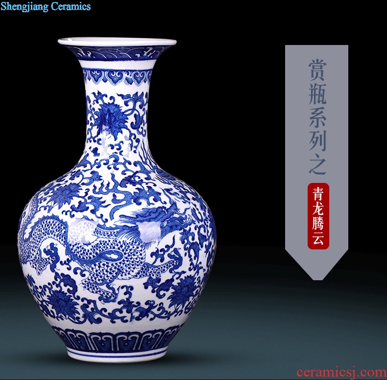 Creative jingdezhen ceramics vase furnishing articles hand-painted thin foetus ikea household act the role ofing is tasted sitting room adornment ark furnishing articles