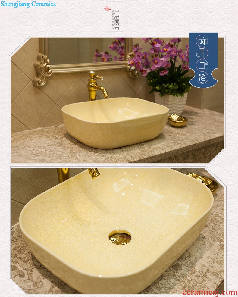 M beautiful ceramic sanitary ware of toilet stage basin sink toilet lavatory basin that wash a little flower