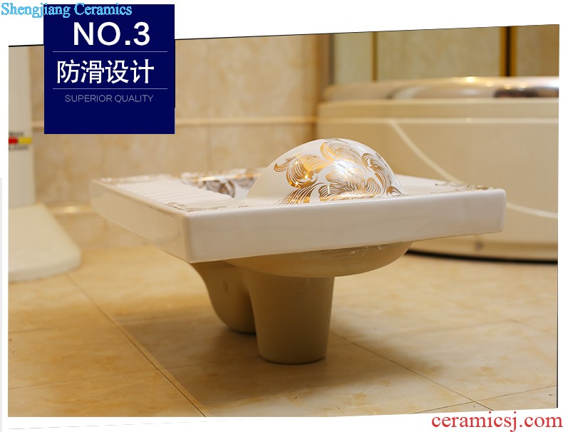 M beautiful balcony toilet ceramic basin to split the stage lavatory basin that wash a face to wash your hands ring