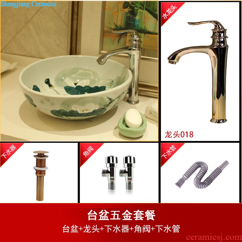 Lavabo ceramic column toilet bowl washing pool balcony sink lavatory toilet pillar landing